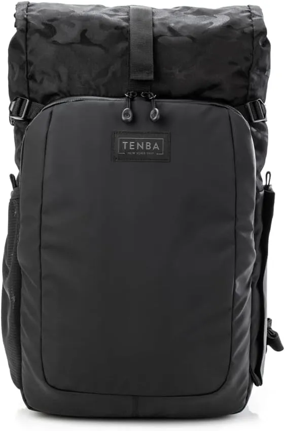 Tenba Backpack V2, Black/Black Camo, 14 Long