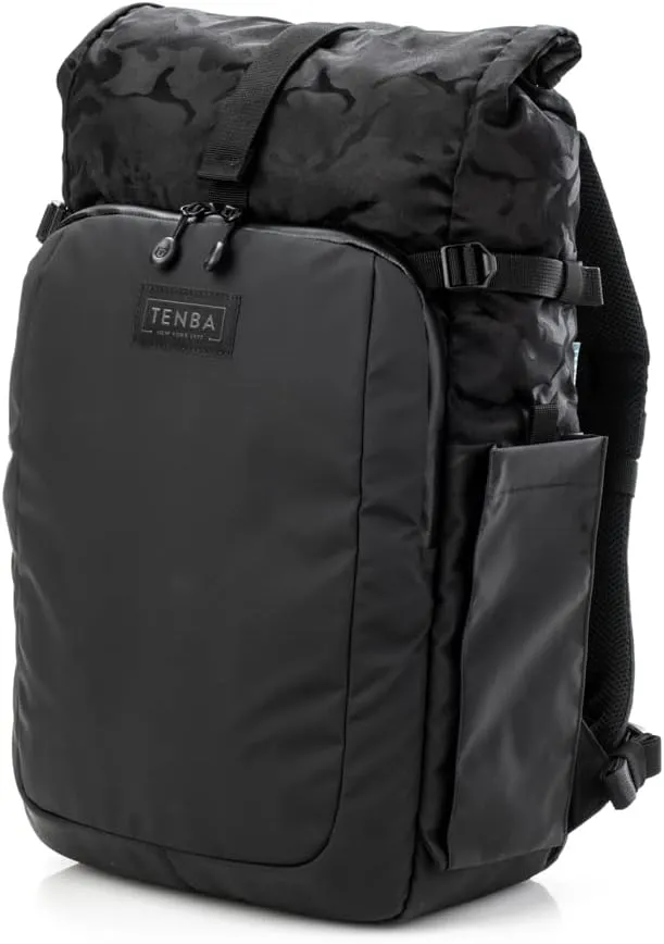 Tenba Backpack V2, Black/Black Camo, 14 Long
