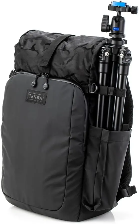 Tenba Backpack V2, Black/Black Camo, 14 Long