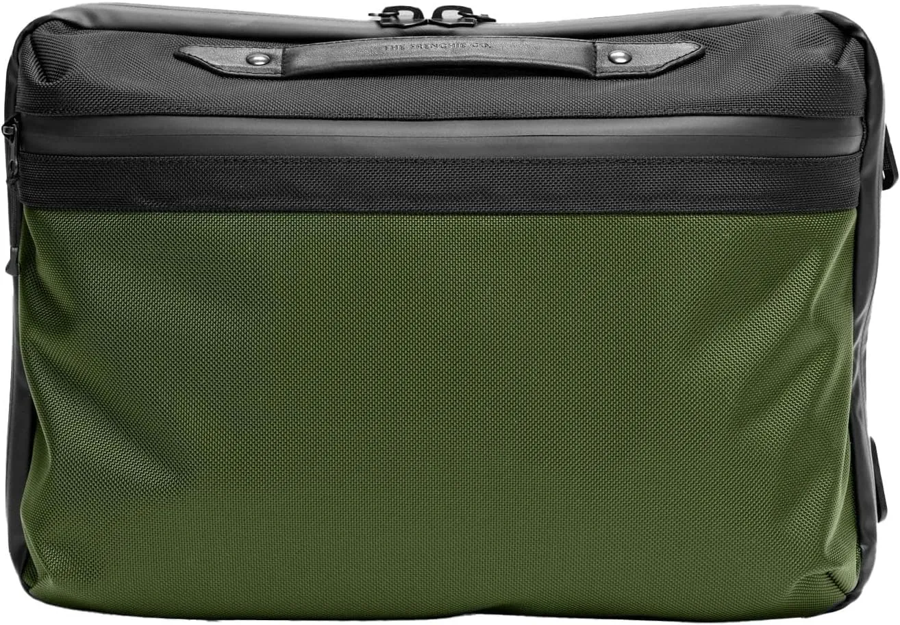 The Frenchie Co. 2-in-1 Speed Briefcase, Laptop Briefcases with Collapsible Workstation Stand, Backpack & Briefcase Carry Options, Made of Ballistic Nylon