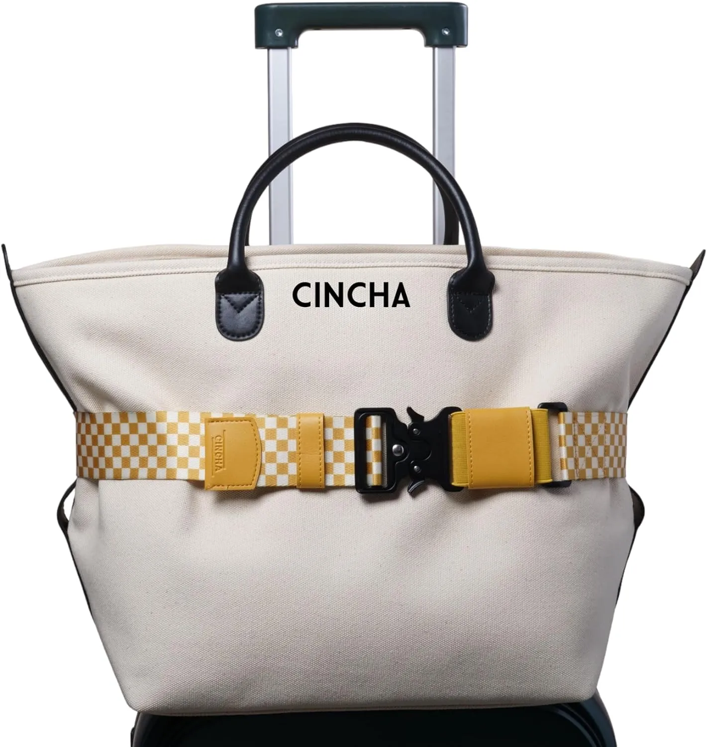 The Original Cincha Travel Belt for Luggage - Add a Bag Luggage Strap for Carry On Bag - Airport Travel Accessories for Women & Men - As Seen on Shark Tank