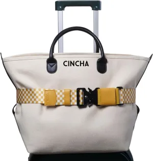 The Original Cincha Travel Belt for Luggage - Add a Bag Luggage Strap for Carry On Bag - Airport Travel Accessories for Women & Men - As Seen on Shark Tank