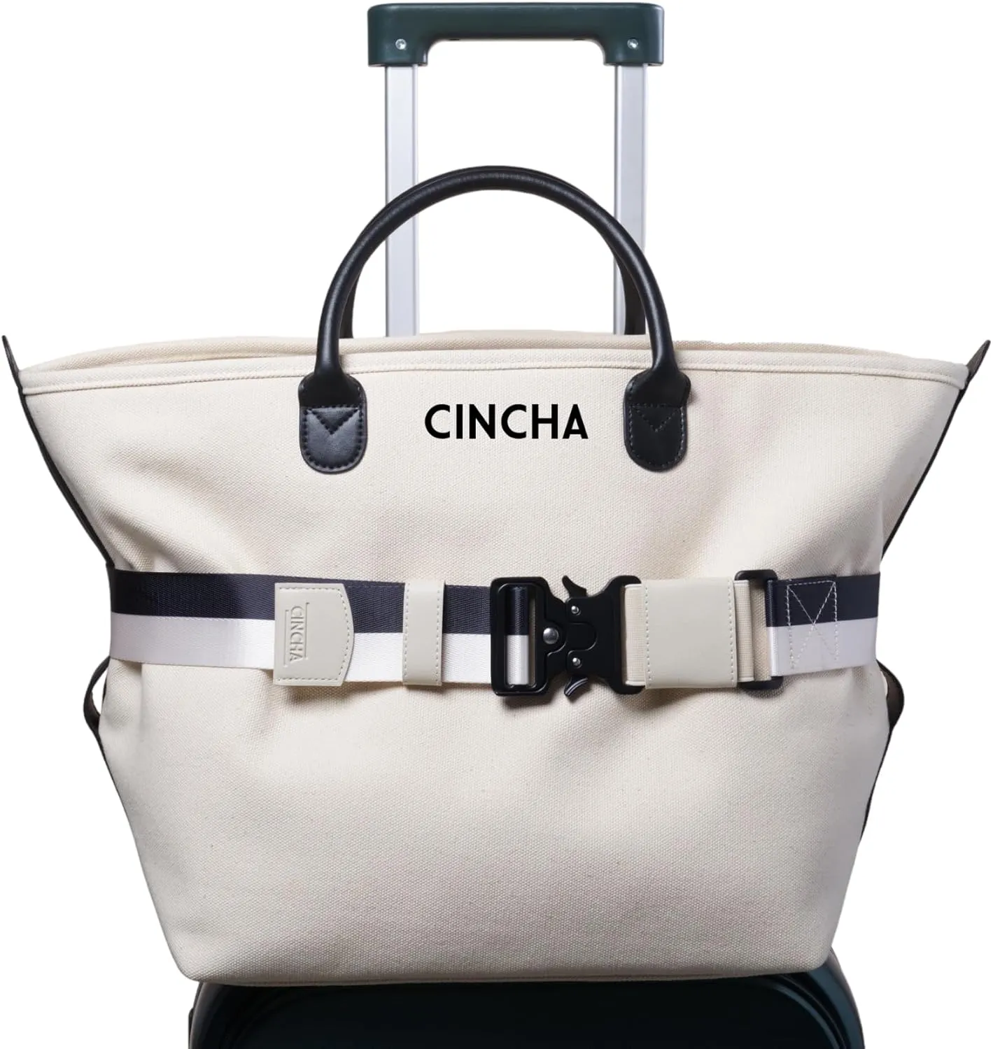 The Original Cincha Travel Belt for Luggage - Add a Bag Luggage Strap for Carry On Bag - Airport Travel Accessories for Women & Men - As Seen on Shark Tank