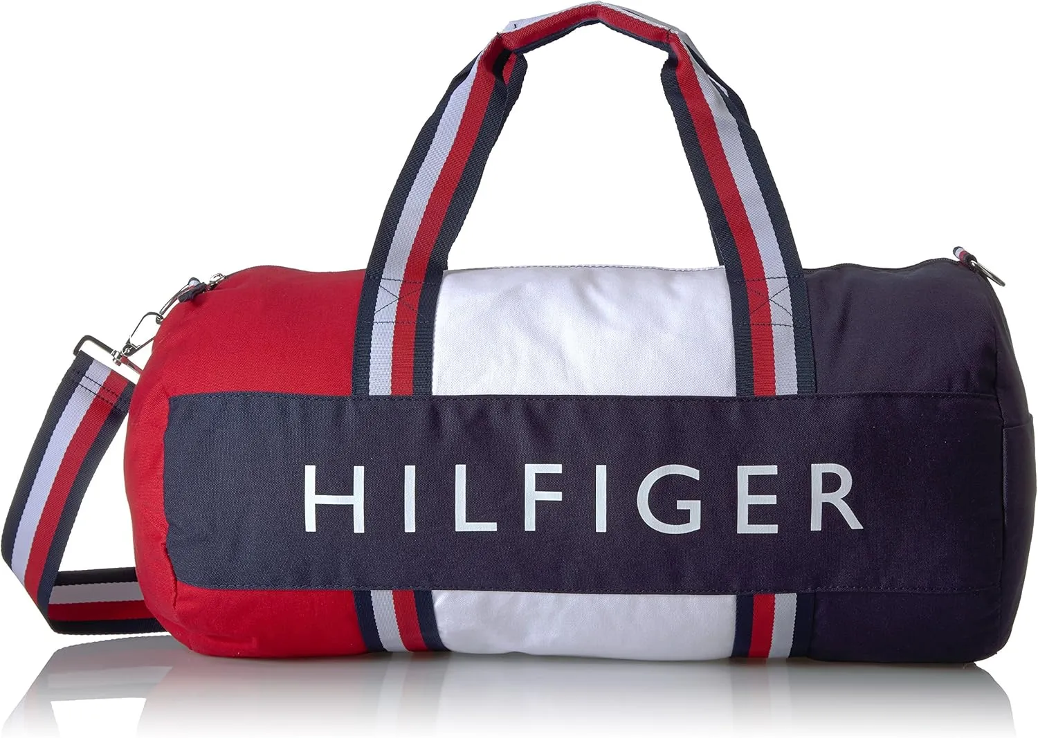 Tommy Hilfiger Men's Patriot Colorblock Duffle Bag