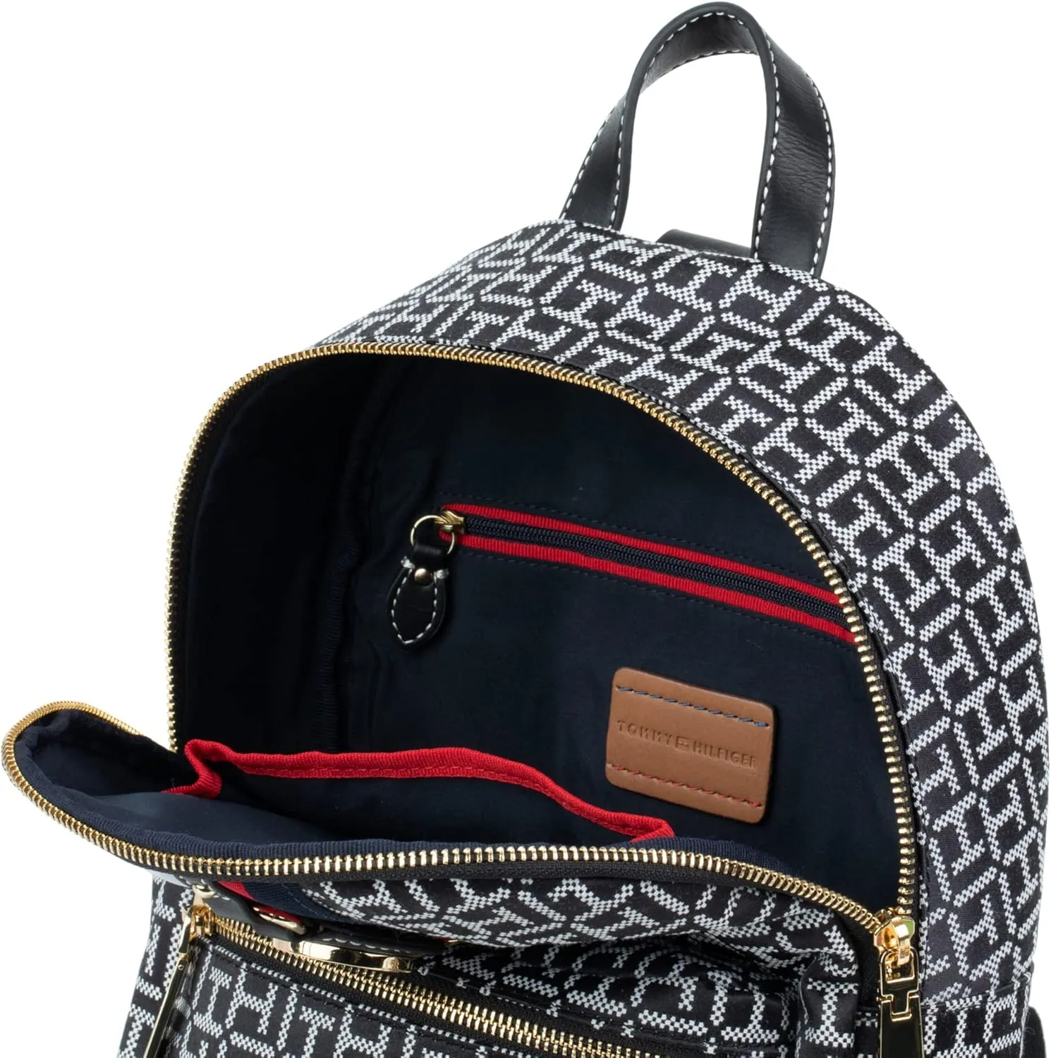 Tommy Hilfiger Womens Jaden Plus BACKPACK, Black/White