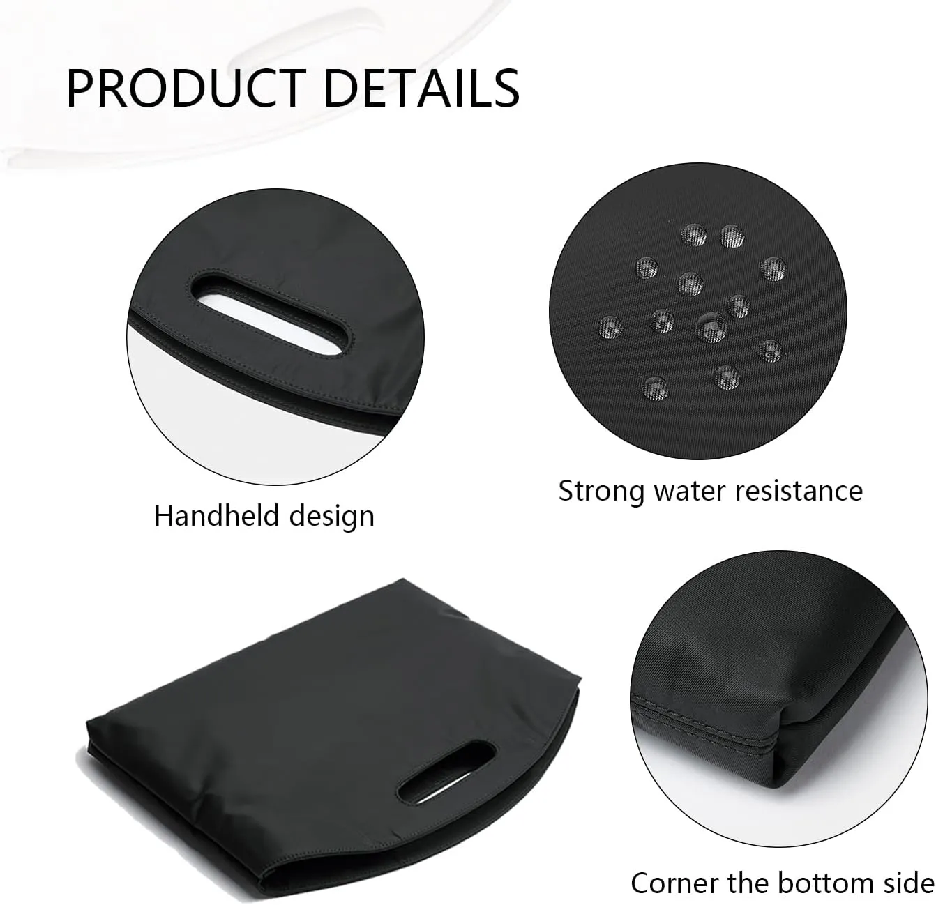 Top-Handle Bag with Sleek Design, Fits Laptops, Legal Size Documents and More - Perfect for Work or School