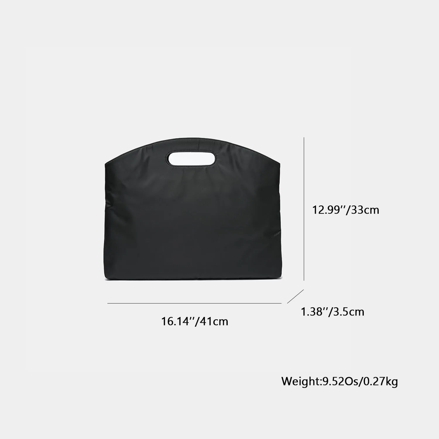 Top-Handle Bag with Sleek Design, Fits Laptops, Legal Size Documents and More - Perfect for Work or School