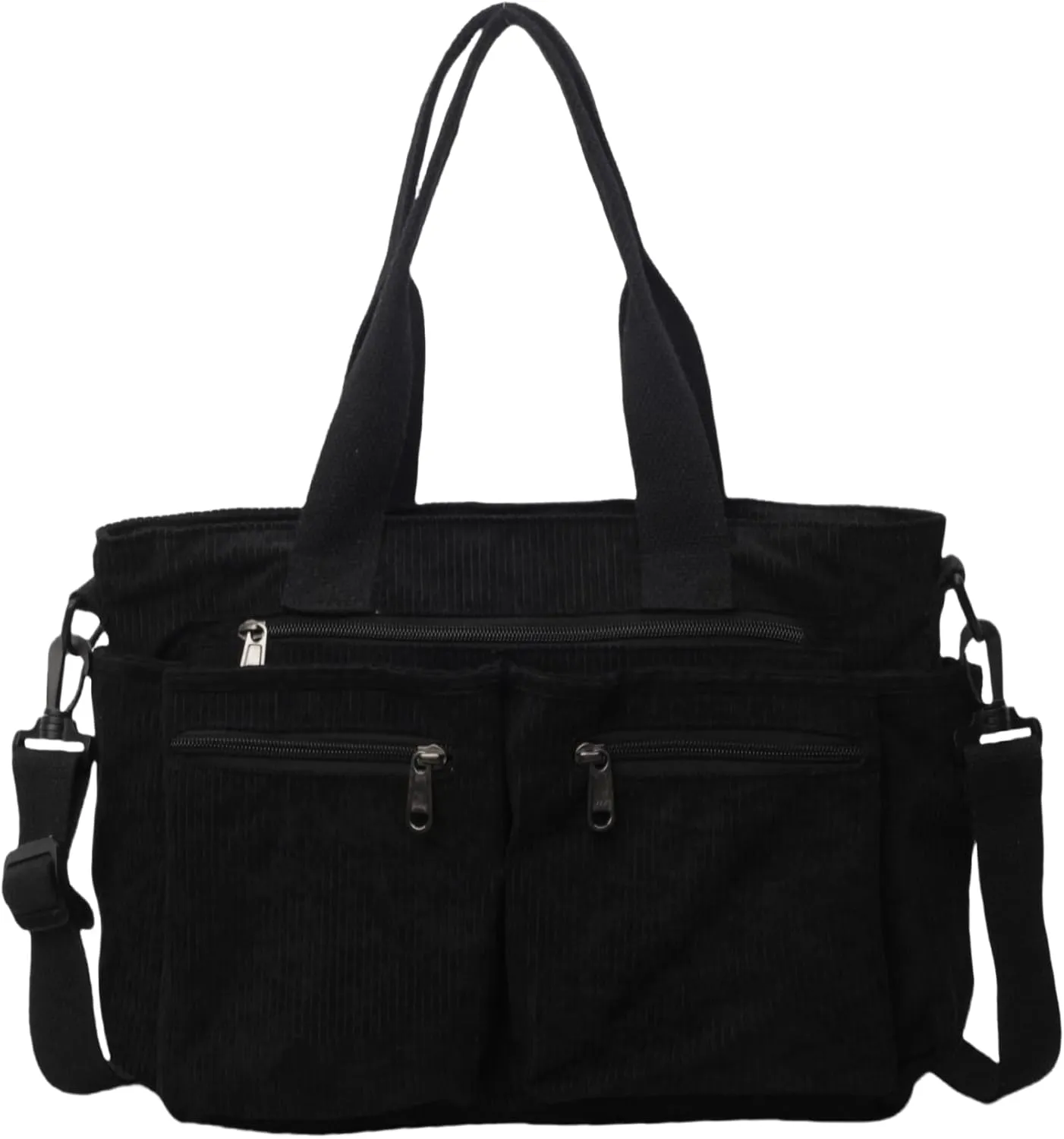 Tote Bag for Women, Corduroy Crossbody Purse, Travel Shoulder Bag, Work Handbag, Everyday Hobo Tote Bag for School