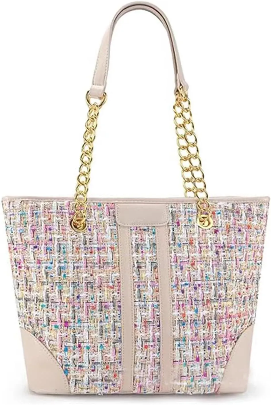 Tote Bag for Women Fashion Top Handle Large Satchel Shoulder Bag Oversized Chain Purse and Handbag Hobo Bags