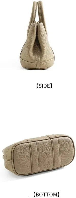 Tote Bag for Women, Genuine Leather Garden Top Handle Bags, Crossbody Shoulder Bags with Adjustable Shoulder Strap