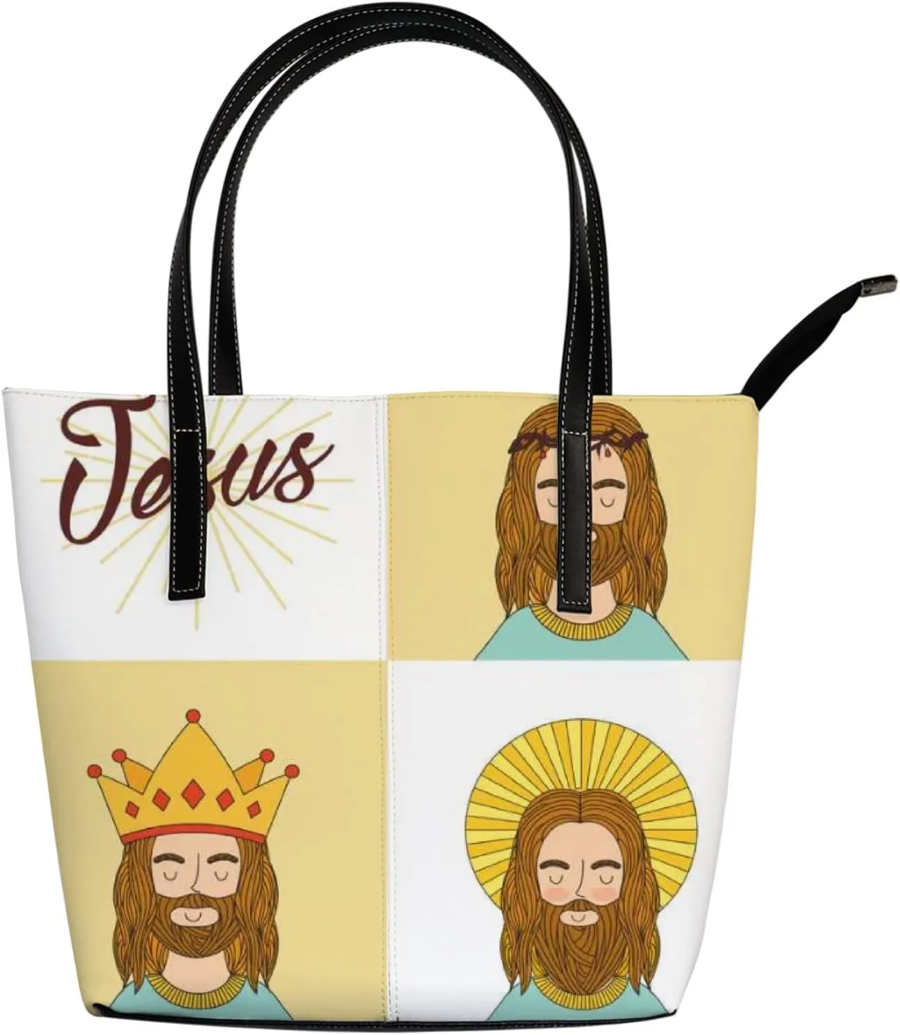 Tote Bag for Women PU Leather Handbags Women's Crossbody Handbags Work Tote Bags for Women Coachbags Tote Bag with Zipper