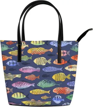 Tote Bag for Women PU Leather Handbags Women's Crossbody Handbags Work Tote Bags for Women Coachbags Tote Bag with Zipper