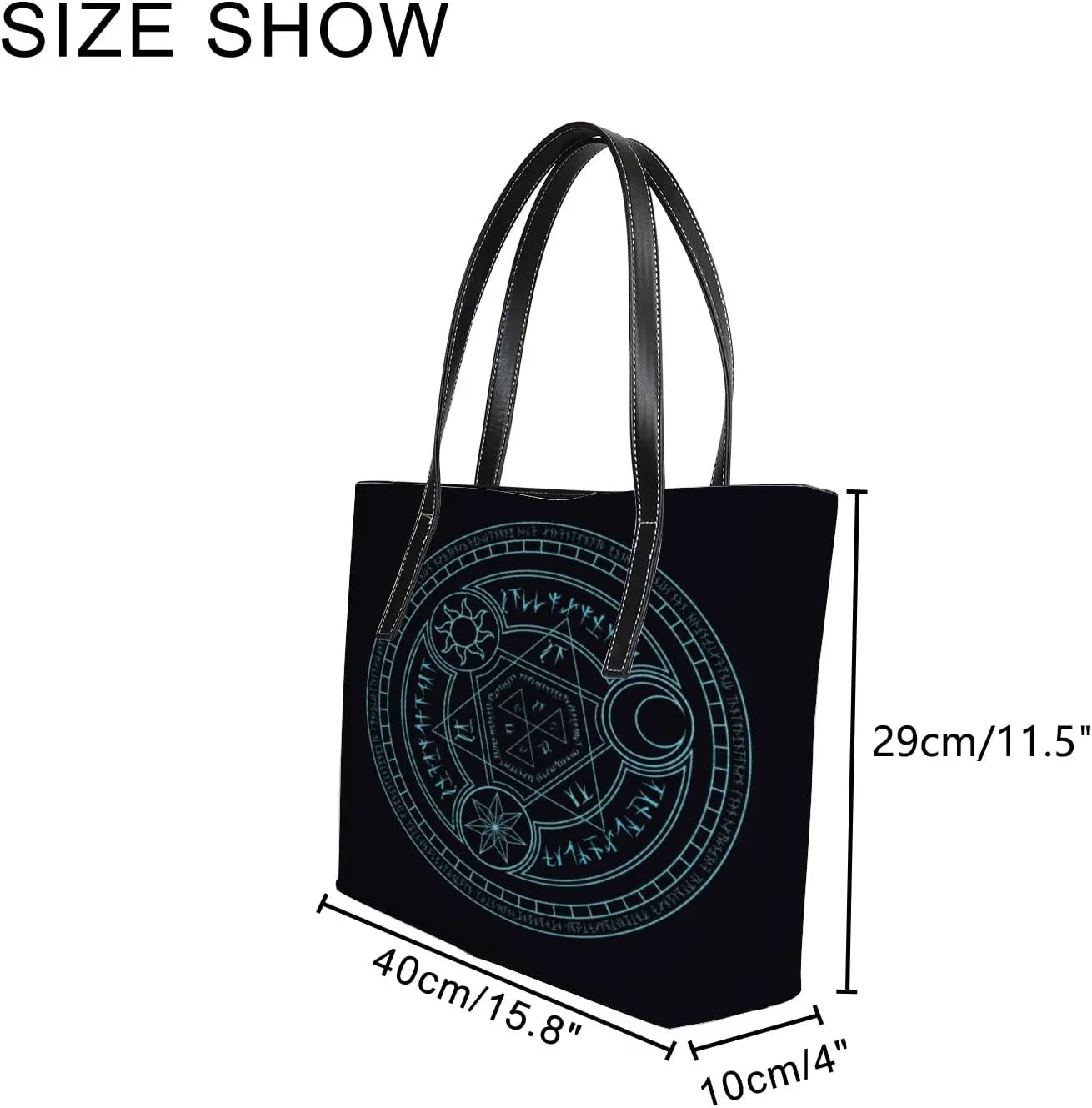 Tote Bag for Women PU Leather Handbags Women's Crossbody Handbags Work Tote Bags for Women Coachbags Tote Bag with Zipper