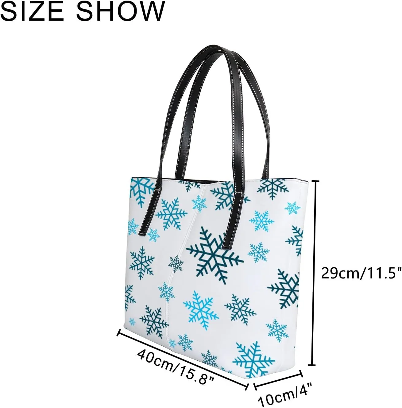 Tote Bag for Women PU Leather Handbags Women's Crossbody Handbags Work Tote Bags for Women Coachbags Tote Bag with Zipper
