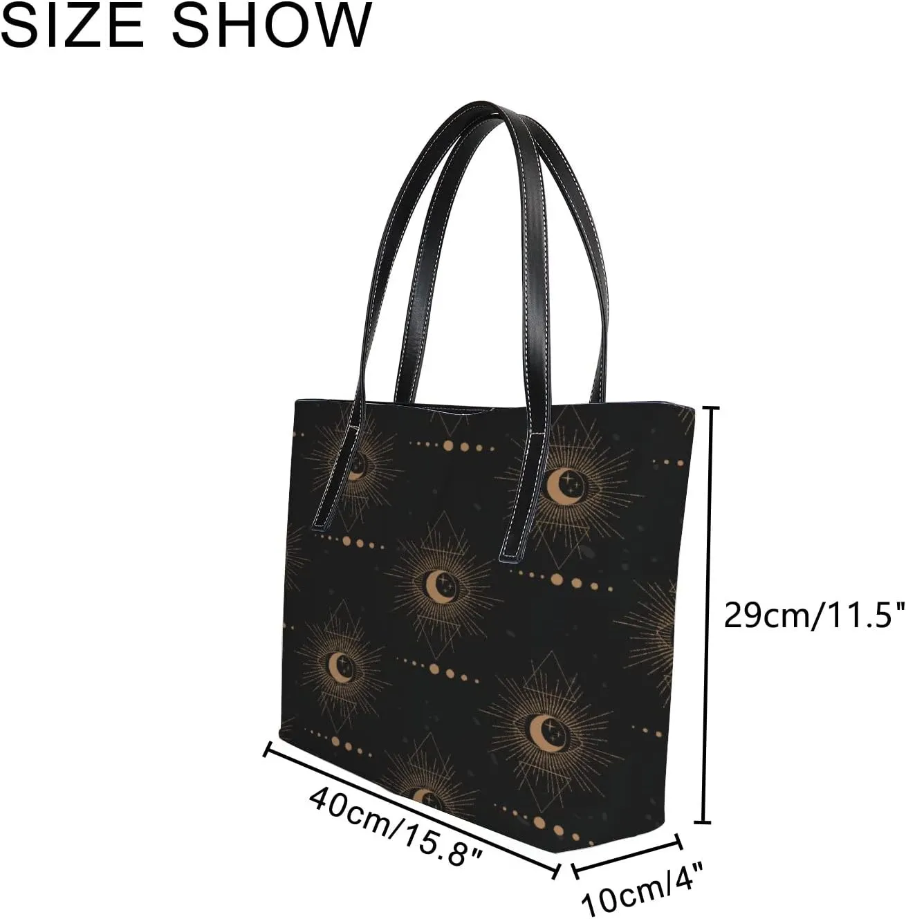 Tote Bag for Women PU Leather Handbags Women's Crossbody Handbags Work Tote Bags for Women Coachbags Tote Bag with Zipper