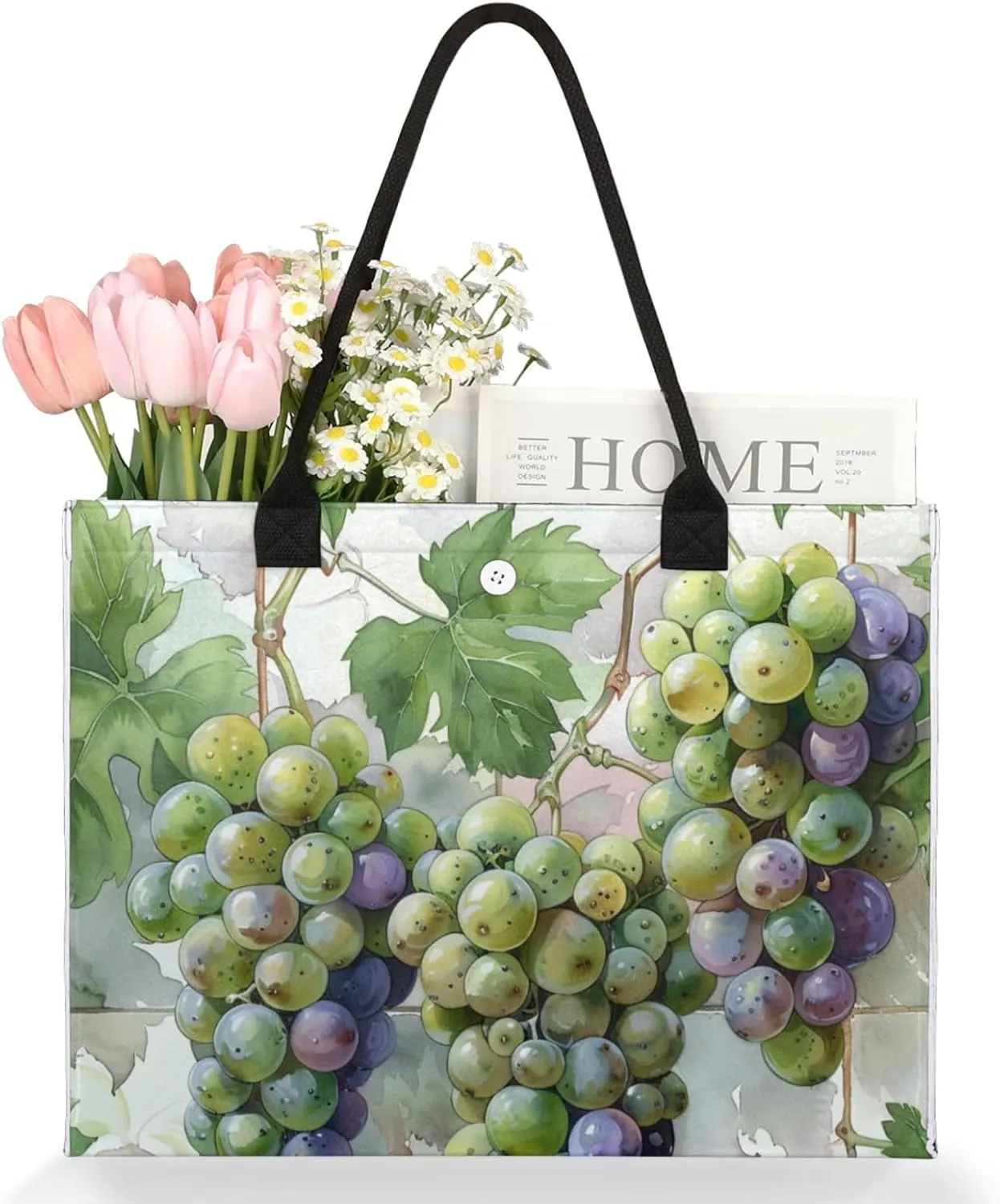 Tote Bag for Women Reusable Canvas Shoulder Bag