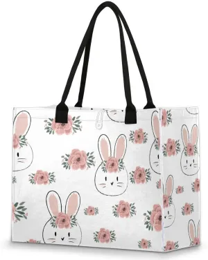 Tote Bag for Women Reusable Canvas Shoulder Bag