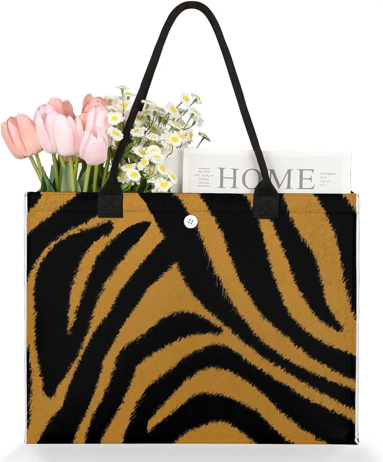 Tote Bag for Women Reusable Canvas Shoulder Bag