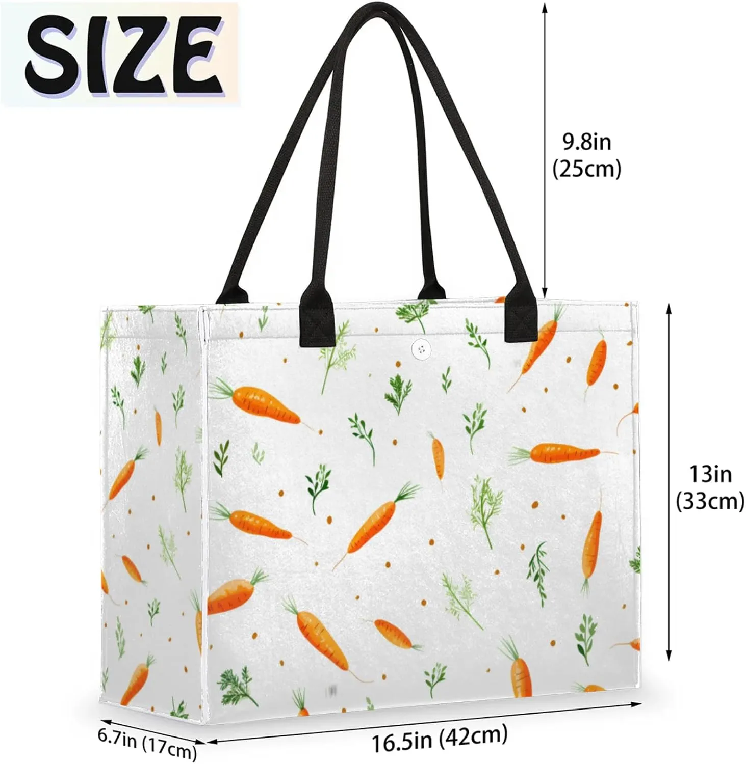 Tote Bag for Women Reusable Canvas Shoulder Bag