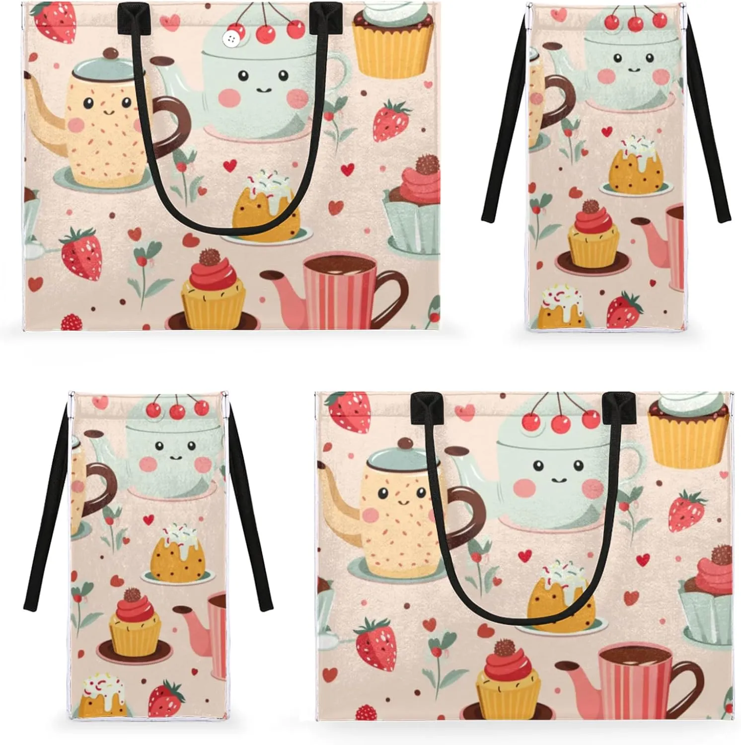 Tote Bag for Women Reusable Canvas Shoulder Bag