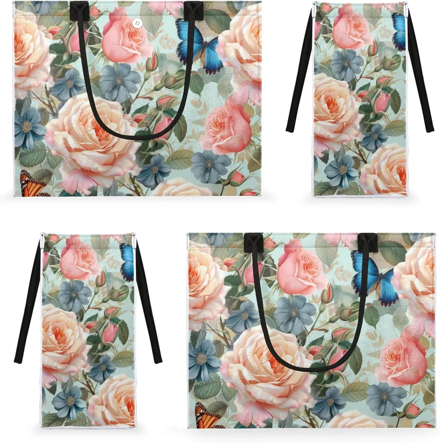 Tote Bag for Women Reusable Canvas Shoulder Bag