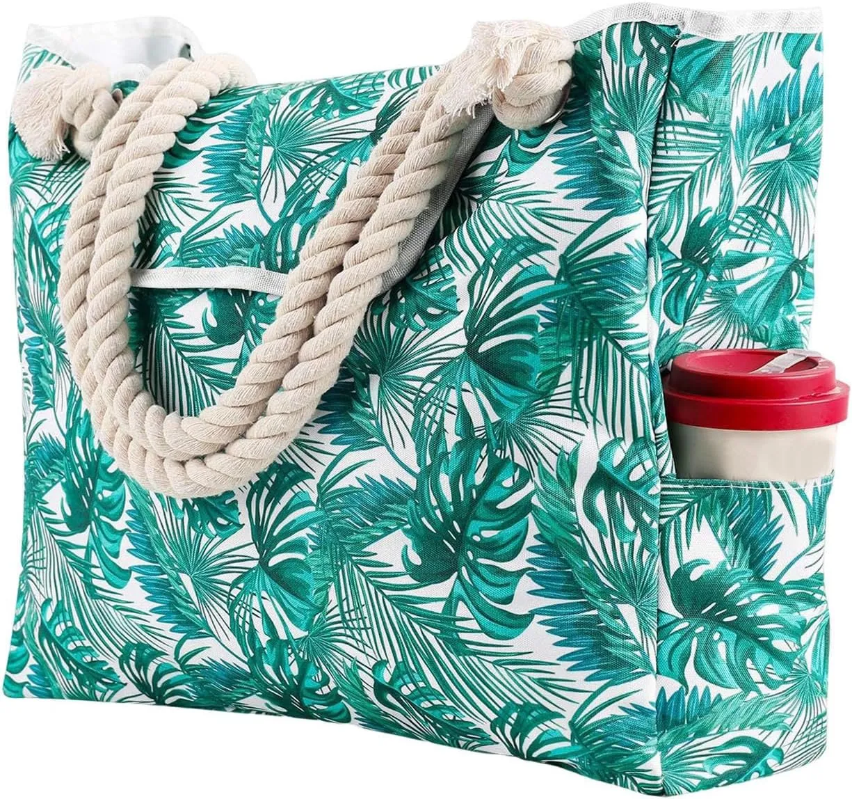 Tote Bag for Women Women's Foreign Trade Multifunctional Single Shoulder Canvas Shopping Bag Leisure Vacation
