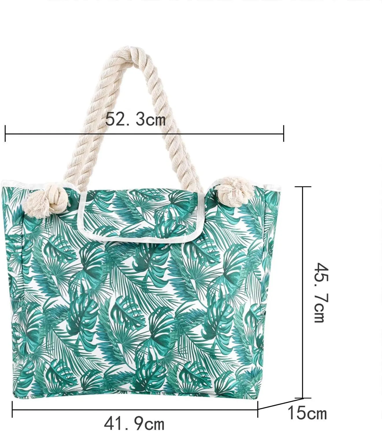 Tote Bag for Women Women's Foreign Trade Multifunctional Single Shoulder Canvas Shopping Bag Leisure Vacation
