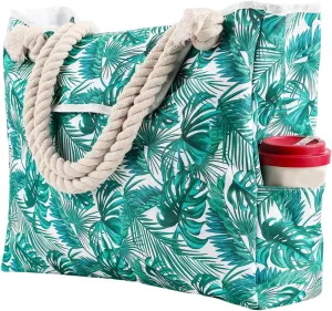 Tote Bag for Women Women's Foreign Trade Multifunctional Single Shoulder Canvas Shopping Bag Leisure Vacation