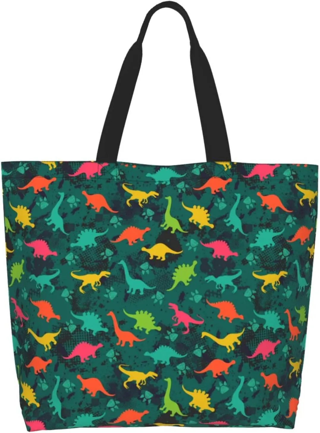 Tote Bag For Womens, Large Casual Shoulder Sling Bags Reusable Grocery Handbag For Travel Shopping Gym