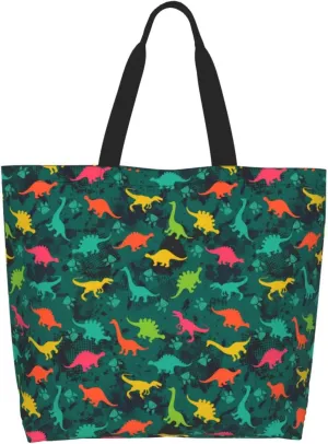 Tote Bag For Womens, Large Casual Shoulder Sling Bags Reusable Grocery Handbag For Travel Shopping Gym