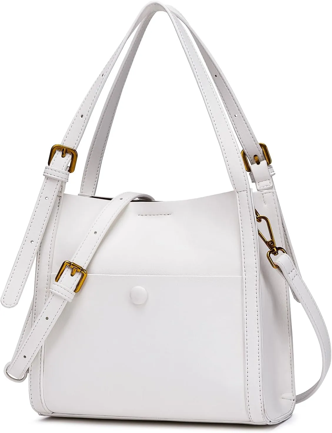 Tote Bags for Women Vegan Leather Crossbody Bags Shoulder Handbag Purses for Women Top Handle with Adjustable Strap