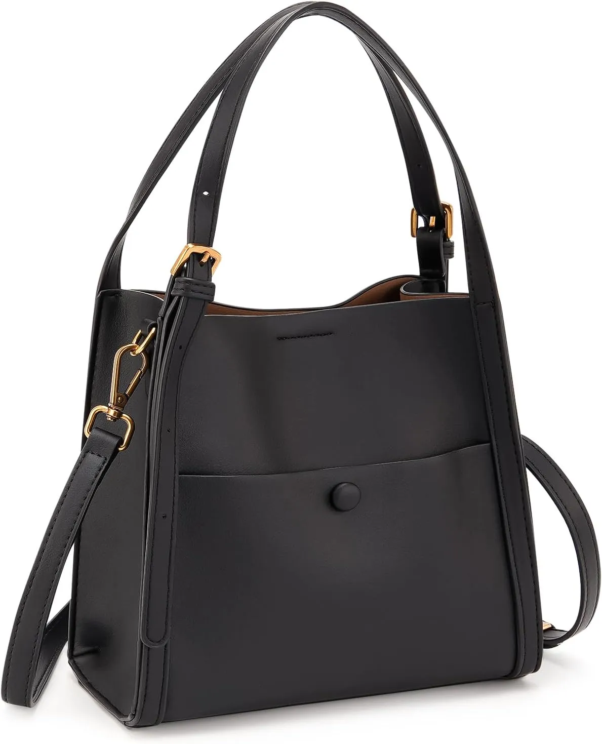 Tote Bags for Women Vegan Leather Crossbody Bags Shoulder Handbag Purses for Women Top Handle with Adjustable Strap