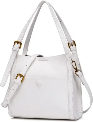 Tote Bags for Women Vegan Leather Crossbody Bags Shoulder Handbag Purses for Women Top Handle with Adjustable Strap