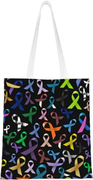 Tote Handbag Shoulder Bags for Women Eco-Friendly Reusable Grocery Shopping Bags for Kitchen
