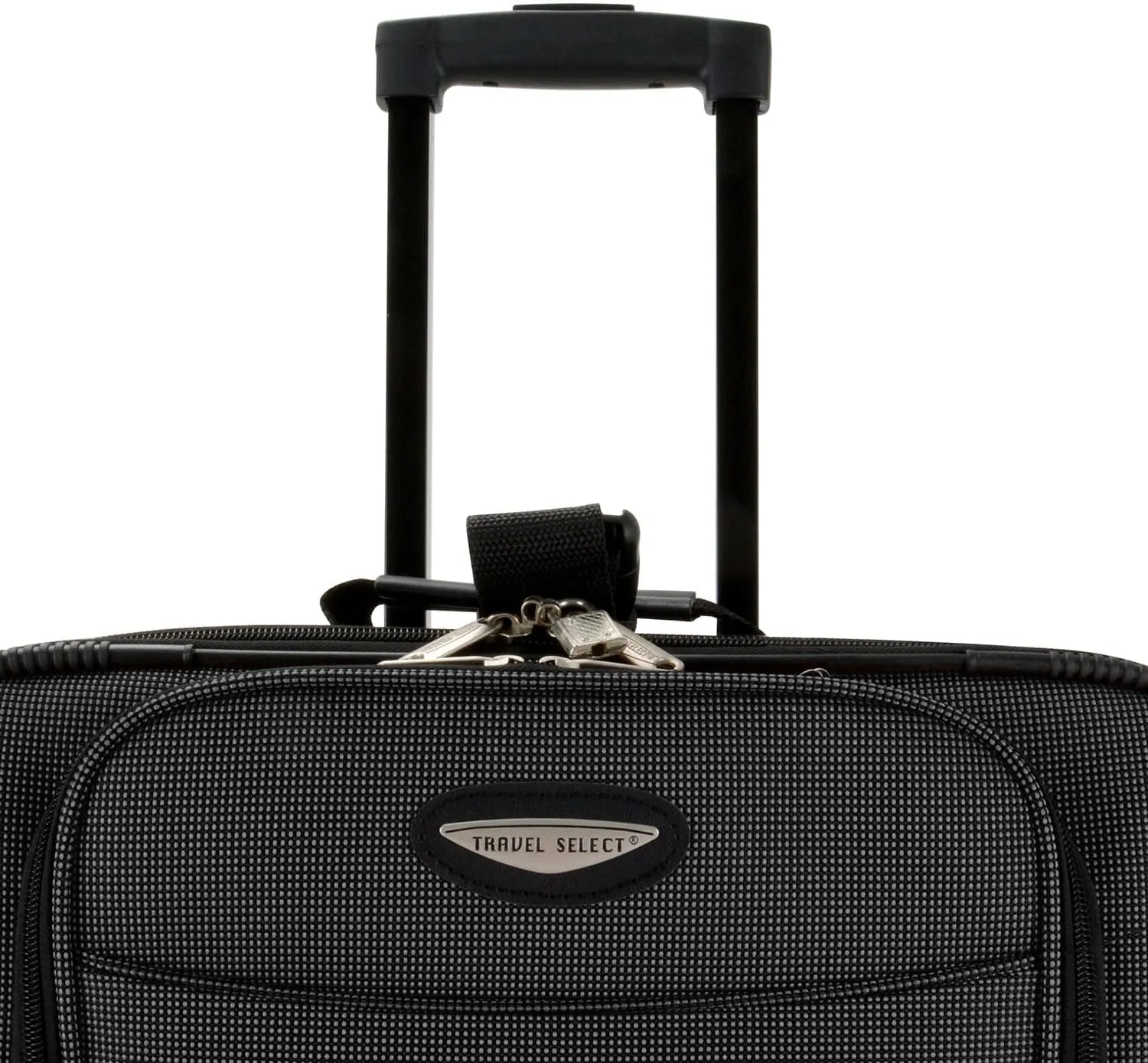 Travel Select Amsterdam Expandable Rolling Upright Luggage, Gray, 8-Piece Set