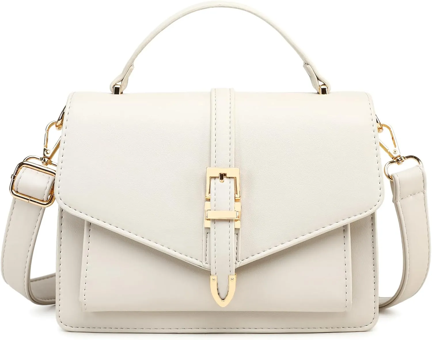 Travistar Crossbody Bags for Women - Small Cross Body Purse Leather Top-handle Handbags Trendy Shoulder Bag Satchel Purses