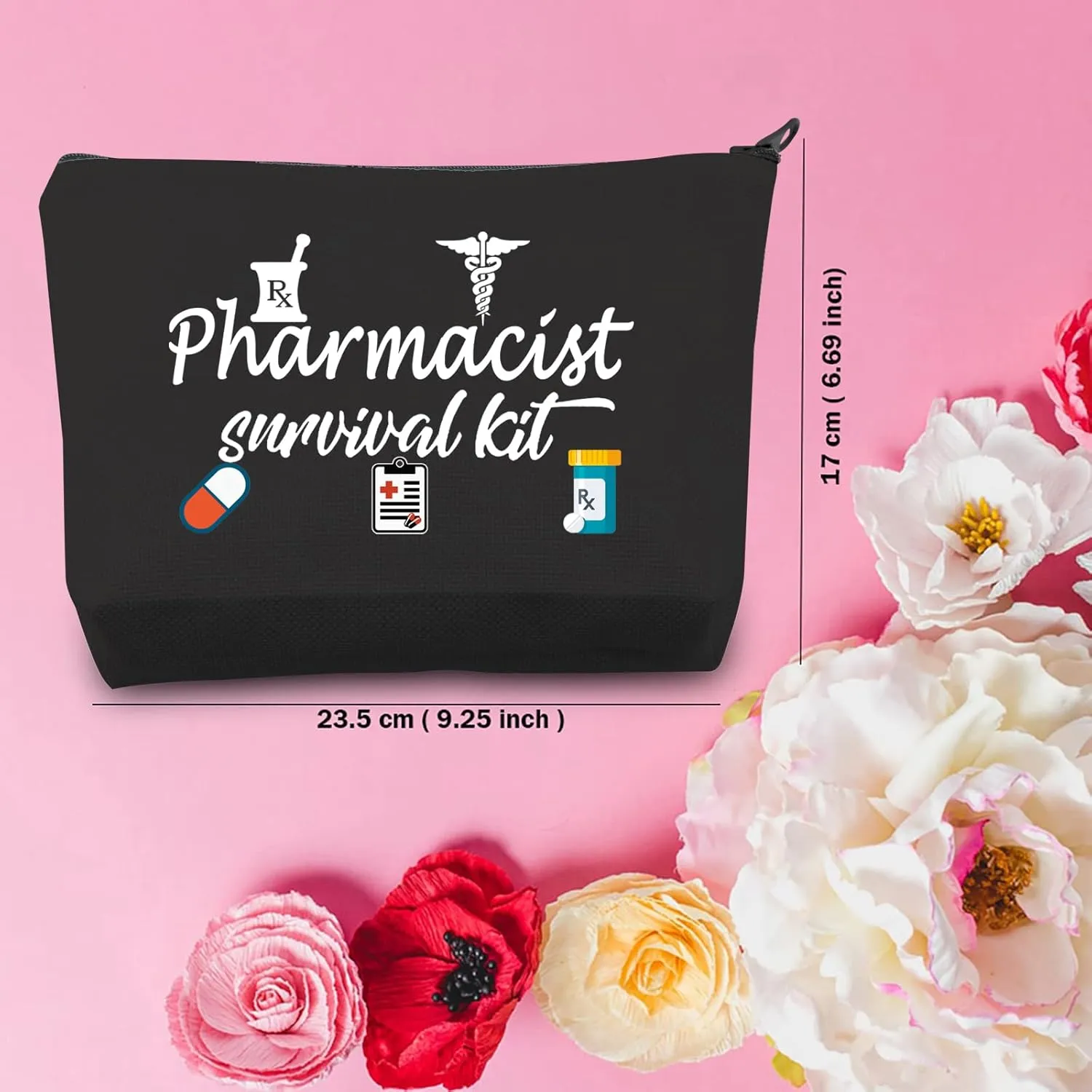 TSOTMO Pharmacy Technician Gifts Pharmacist survival kit Cosmetic Bags Nurse Nursing Gift Pharmacy Tech Gift Medical