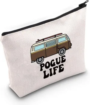 TSOTMO TV Show Makeup Bag Pogue Gift Pogue TV Show Survival Kit Cosmetic Bag For Pogue Fans Adventure Gift (Pogue)