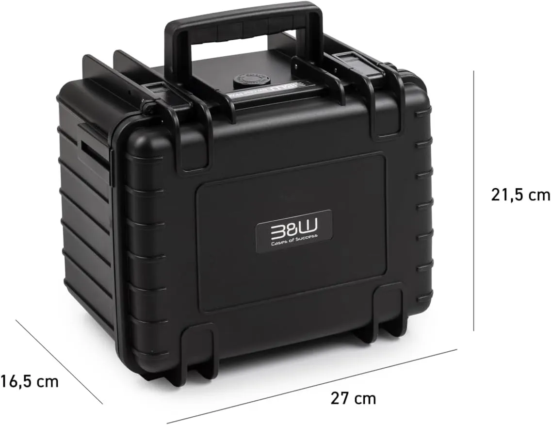 Type 2000 Outdoor Case with RPD Insert, Black