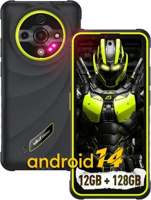 Ulefone Armor X31 4G Rugged Smartphone, 12GB 128GB/2TB MTK Helio G91 Android 14, 48MP 20MP 2MP Rear Camera, 6050mAh, 6.56" HD  Corning Gorilla Screen, IP68/69K Waterproof, Widevine L1, Green