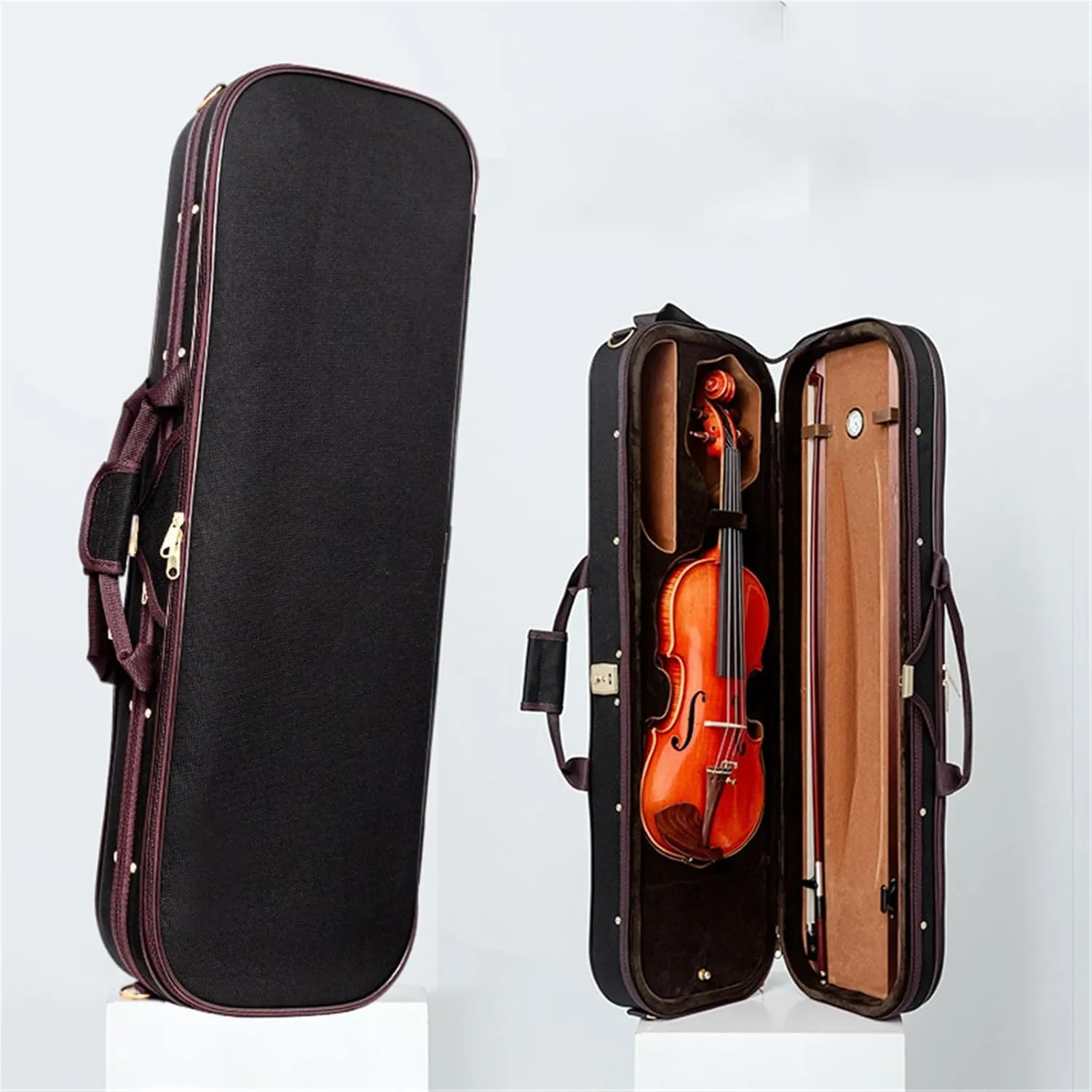 Ultra-light Violin Case And Bag Lightweight And Portable Large Score Bag 1.5kg Violin instrument case(4/4)