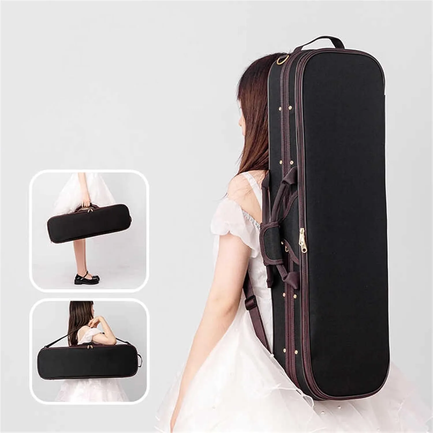 Ultra-light Violin Case And Bag Lightweight And Portable Large Score Bag 1.5kg Violin instrument case(4/4)
