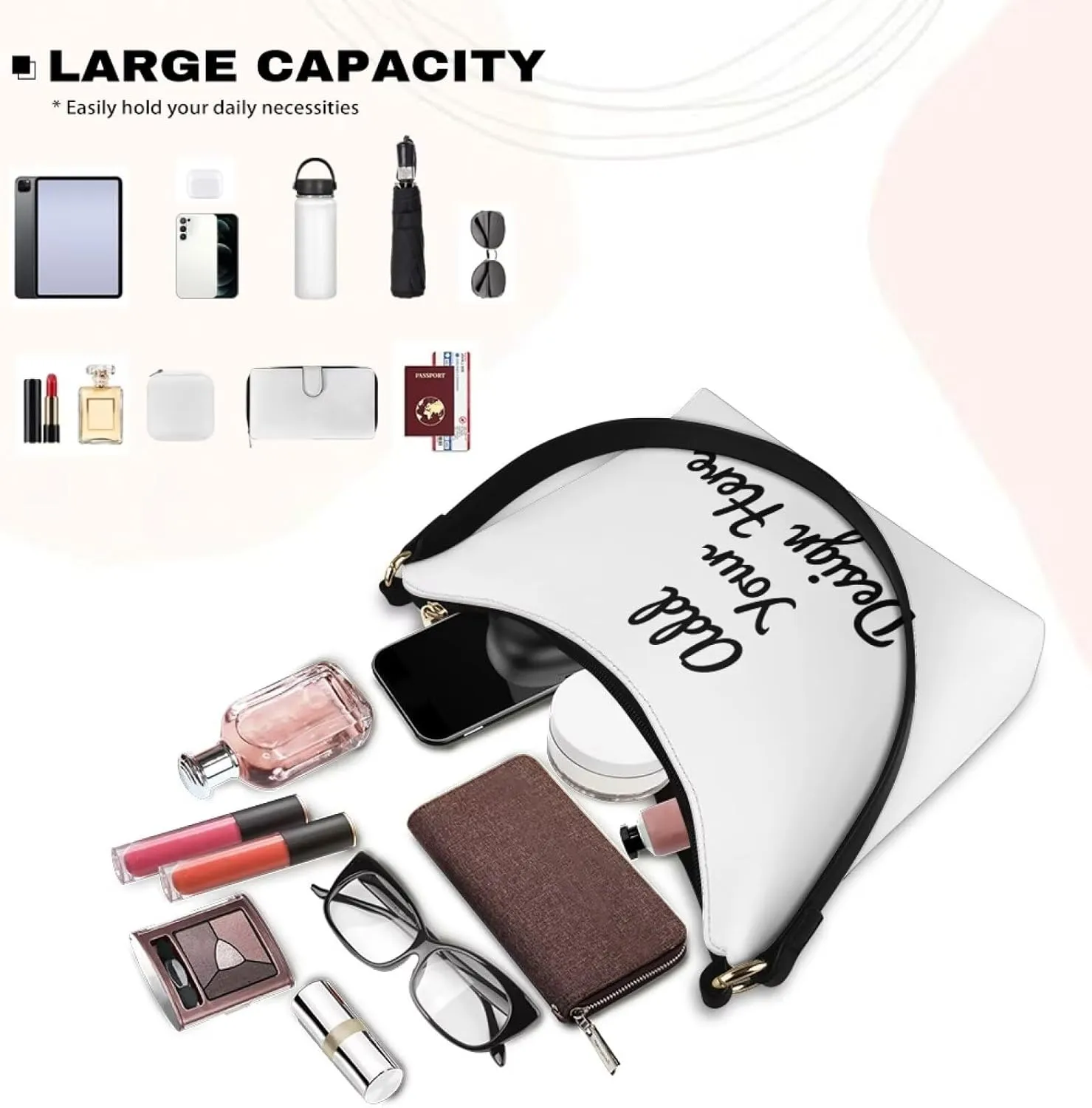Underarm Shoulder Bag for Women Handbag with Zipper Fashion Top Handle Bag Work Travel Wallet Purse