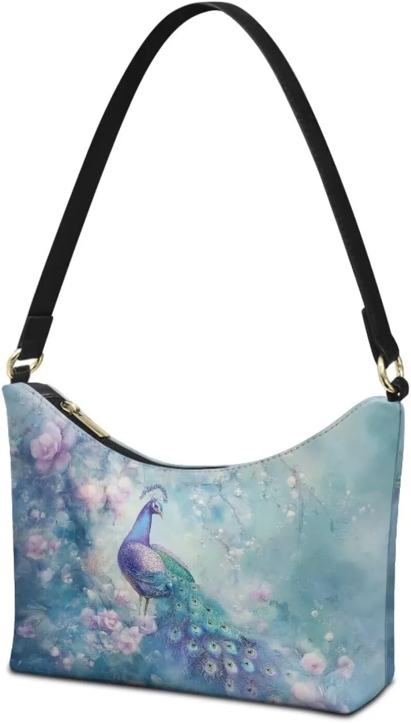 Underarm Shoulder Bag for Women Handbag with Zipper Fashion Top Handle Bag Work Travel Wallet Purse