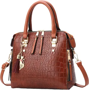 Unisex Hobo Crossbody Bags for Women Suede Crescent Zippered Shoulder Bags Purse Handbags Hobo
