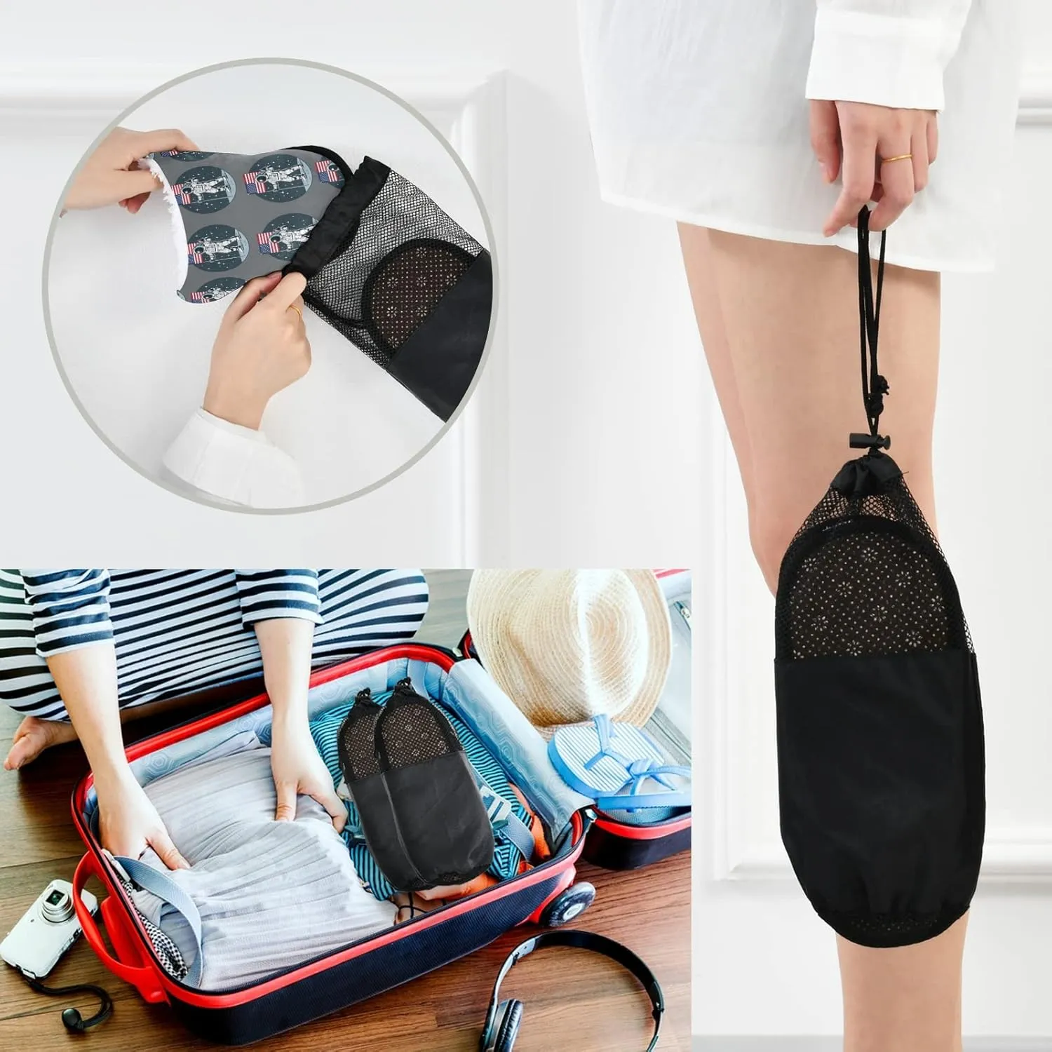 Unisex Slippers Fuzzy Feet Plush Cotton Slippers Anti-Slip Warm House Shoes M/L