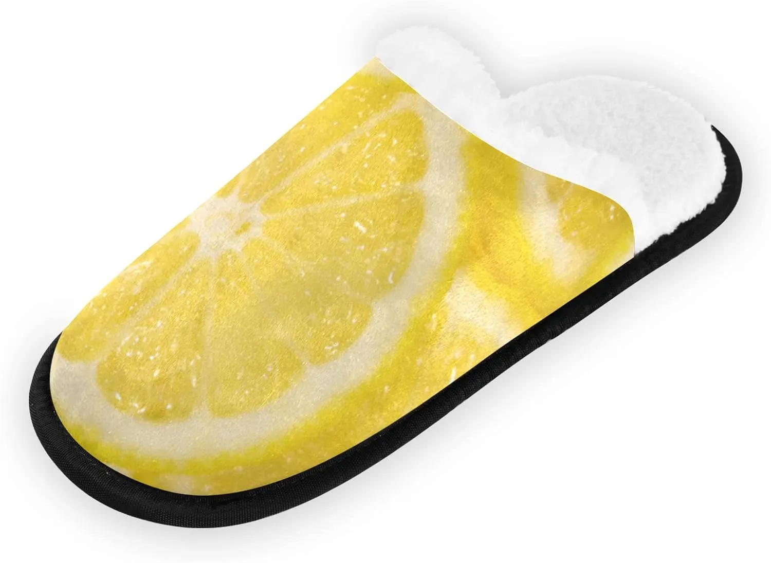 Unisex Slippers Fuzzy Feet Plush Cotton Slippers Anti-Slip Warm House Shoes M/L