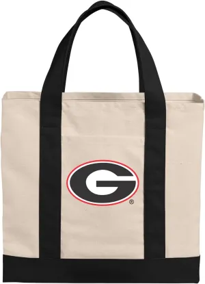 University of Georgia Tote Bag Canvas University of Georgia Tote Bags