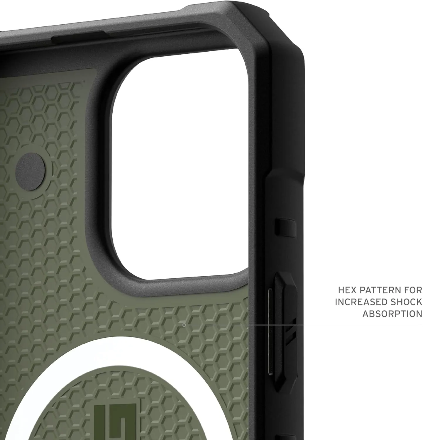 URBAN ARMOR GEAR UAG Designed for iPhone 16 Pro Case 6.3" Pathfinder - Compatible with MagSafe Charging Rugged Shockproof Anti-Slip Military Grade Protective Cover, Olive Drab