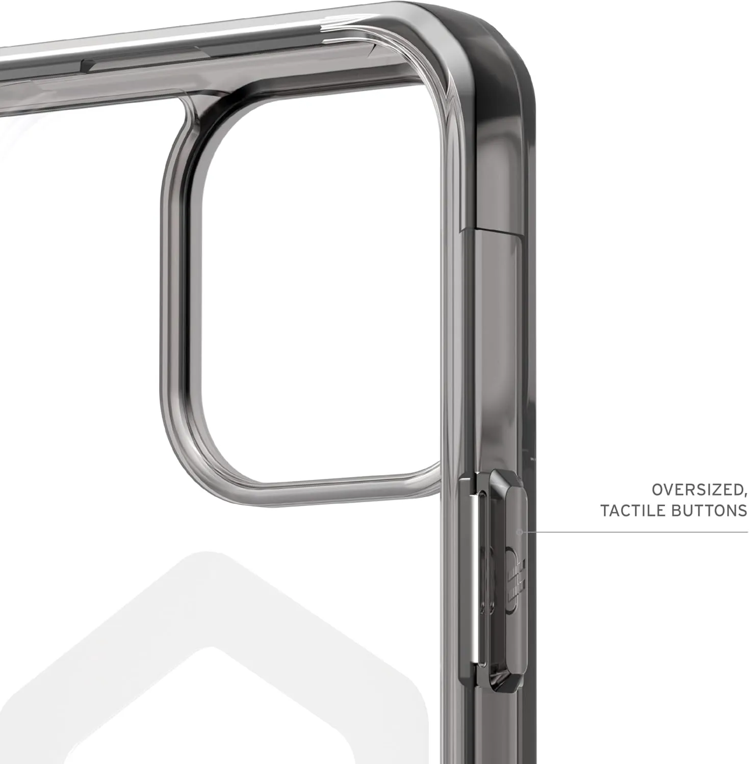 URBAN ARMOR GEAR UAG Designed for iPhone 16 Pro Case 6.3" Plyo - Compatible with MagSafe Charging Rugged Slim Anti-Yellowing Transparent Clear Shockproof Military Grade Protective Cover, Ash/White